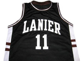 Monta Ellis #11 Lanier High School Men Basketball Jersey Black Any Size ...