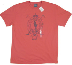NEW Polo Ralph Lauren T Shirt!  Red or Yellow  HUGE EQUESTRIAN POLO PLAYER - $34.99