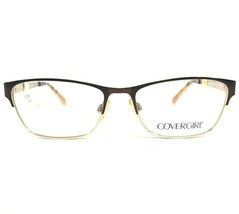 Cover Girl CG0532 047 Eyeglasses Frames Brown Purple Square Half Rim 52-16-135 - $37.39