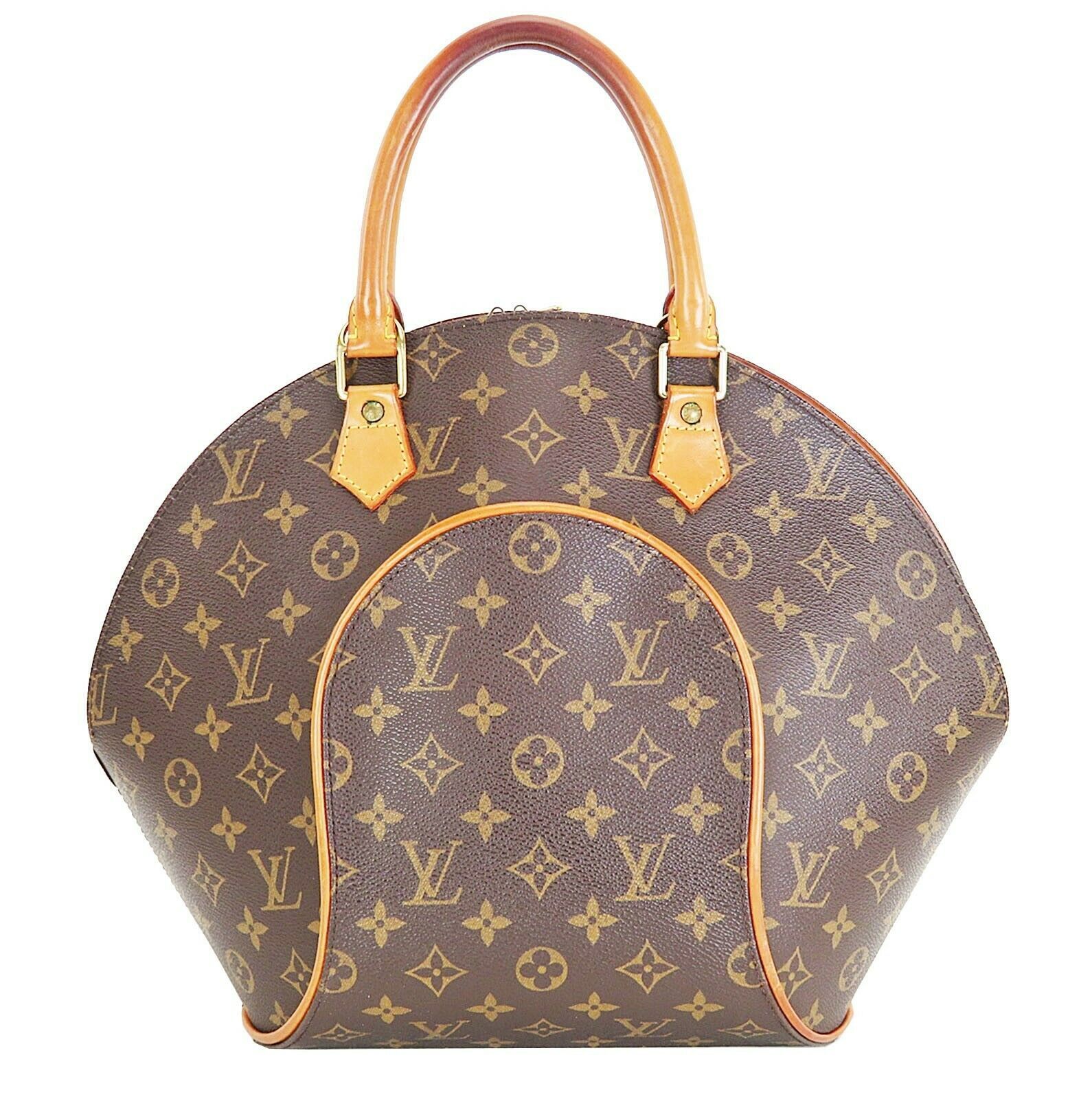 Authentic LOUIS VUITTON Ellipse MM Monogram Hand Bag Purse #35761 - Women&#39;s Bags & Handbags