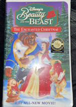 Beauty and the Beast: An Enchanted Christmas (VHS, 1997) New Sealed Disney - $10.88
