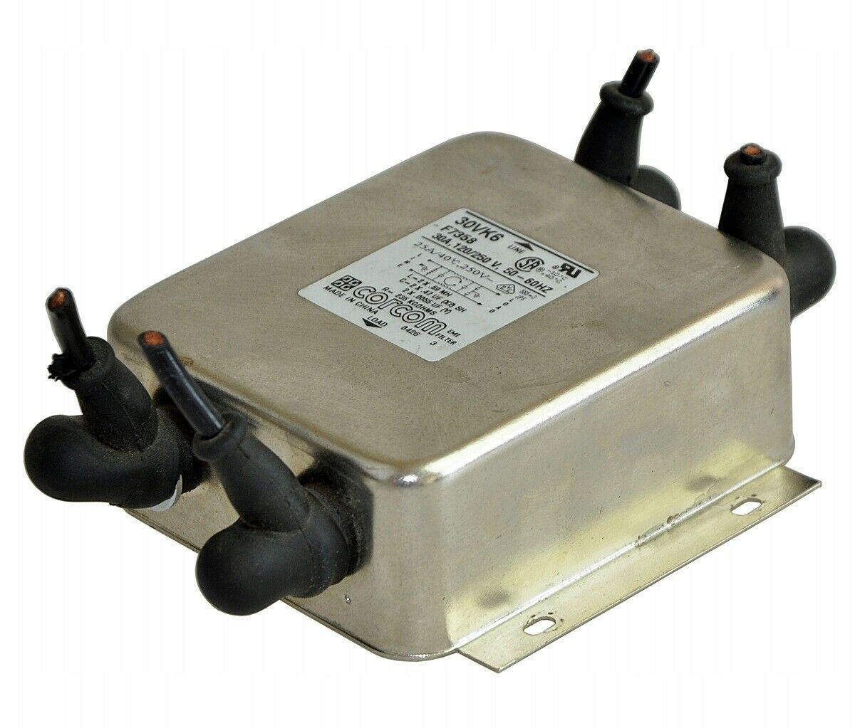 30VK6 single phase mains filter 30A 250V / 1 7612 Inductors