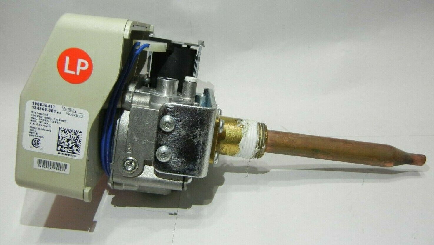 White Rodgers 9004310005 Intellivent Propane Gas Control Valve 10