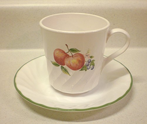 Primary image for Corelle / Corning - Chutney - 8 oz Cup & Saucer (Set of 4)