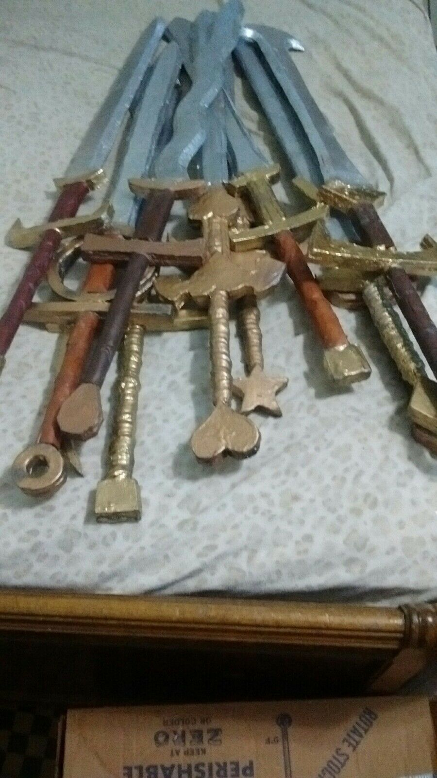 10 For 60 Handmade Eva Foam Swords 34inch To 40 Inch Toys Wooden & Handcrafted Toys