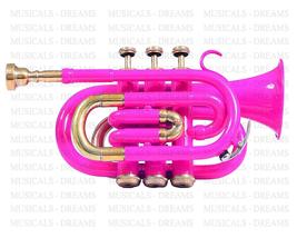  Pocket Trumpet, Bb, Pink  - $127.00