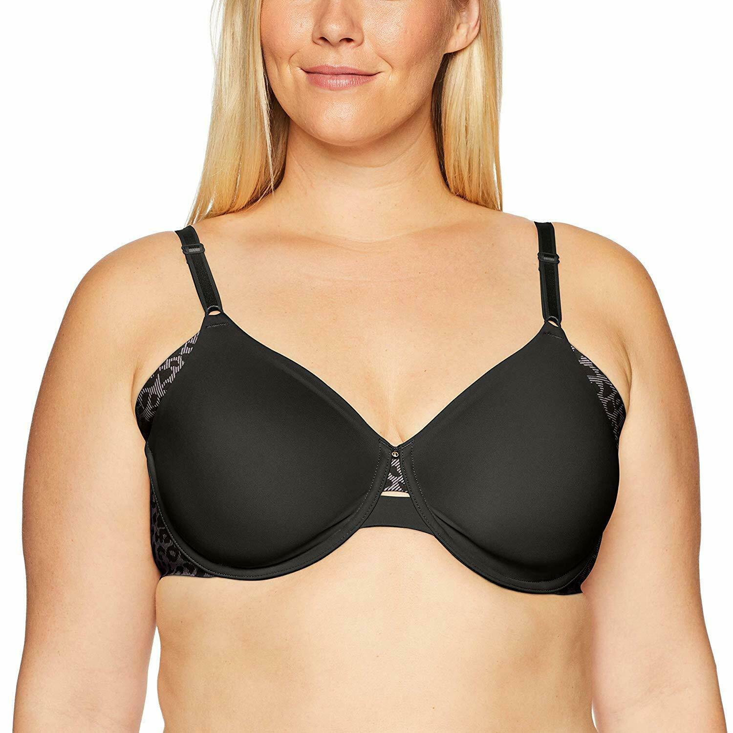 Olga BLACK No Side Effects Bra, US 42DD Bras & Bra Sets