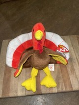 TY Beanie Babies Gobbles the Turkey w/ Tag 1996 Retired Collectible Mint... - $26.18