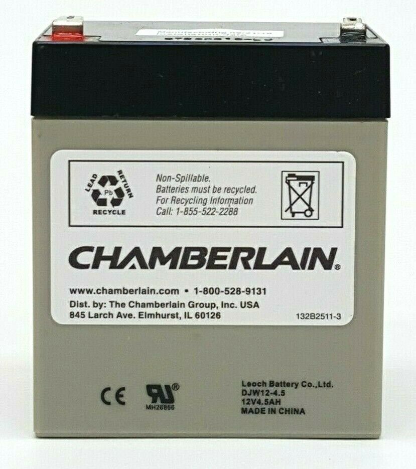 Chamberlain Garage Door Opener Backup System Replacement Battery 12V 4 ... - S L1600