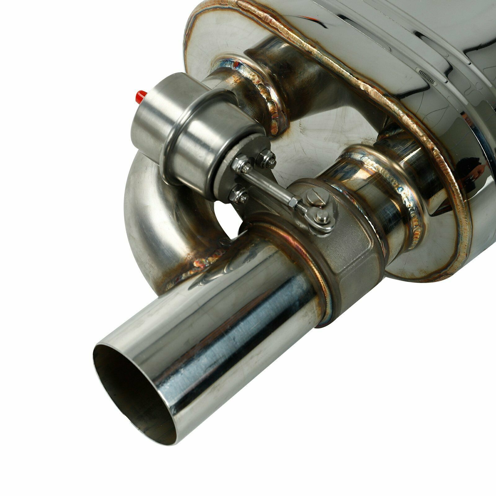 2Pcs 2.5"Tips Exhaust Muffler Valve Cutout With One Wireless Remote