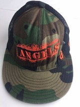 NEW ERA California Angels Cooperstown 7 In Camo Fitted Hat Cap Camouflage - $19.79