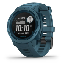 Garmin Instinct Lakeside Blue Fitness Rugged Outdoor GPS Watch Waterproof ATM 10 - $299.99