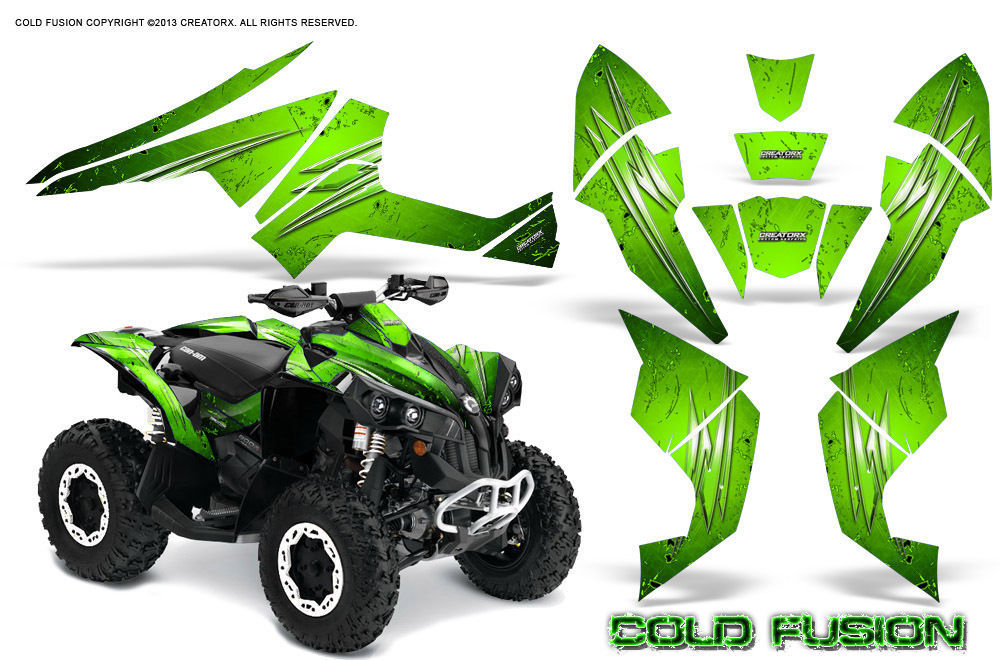 Can-Am Renegade Graphics Kit by CreatorX Decals Stickers CFG - ATV Parts