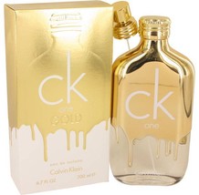 Calvin Klein CK One Gold Perfume 6.7 Oz Eau De Toilette Spray image 5