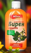 MILVA Shampoo BEER Beauty & Vitality For Soft Shiny Hair 200 ml - $7.11