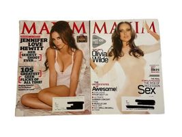 Lot (8) Maxim Magazine Lot Olivia Wilde Milla Jovovich 2009 Ashley Greene 2010 image 5
