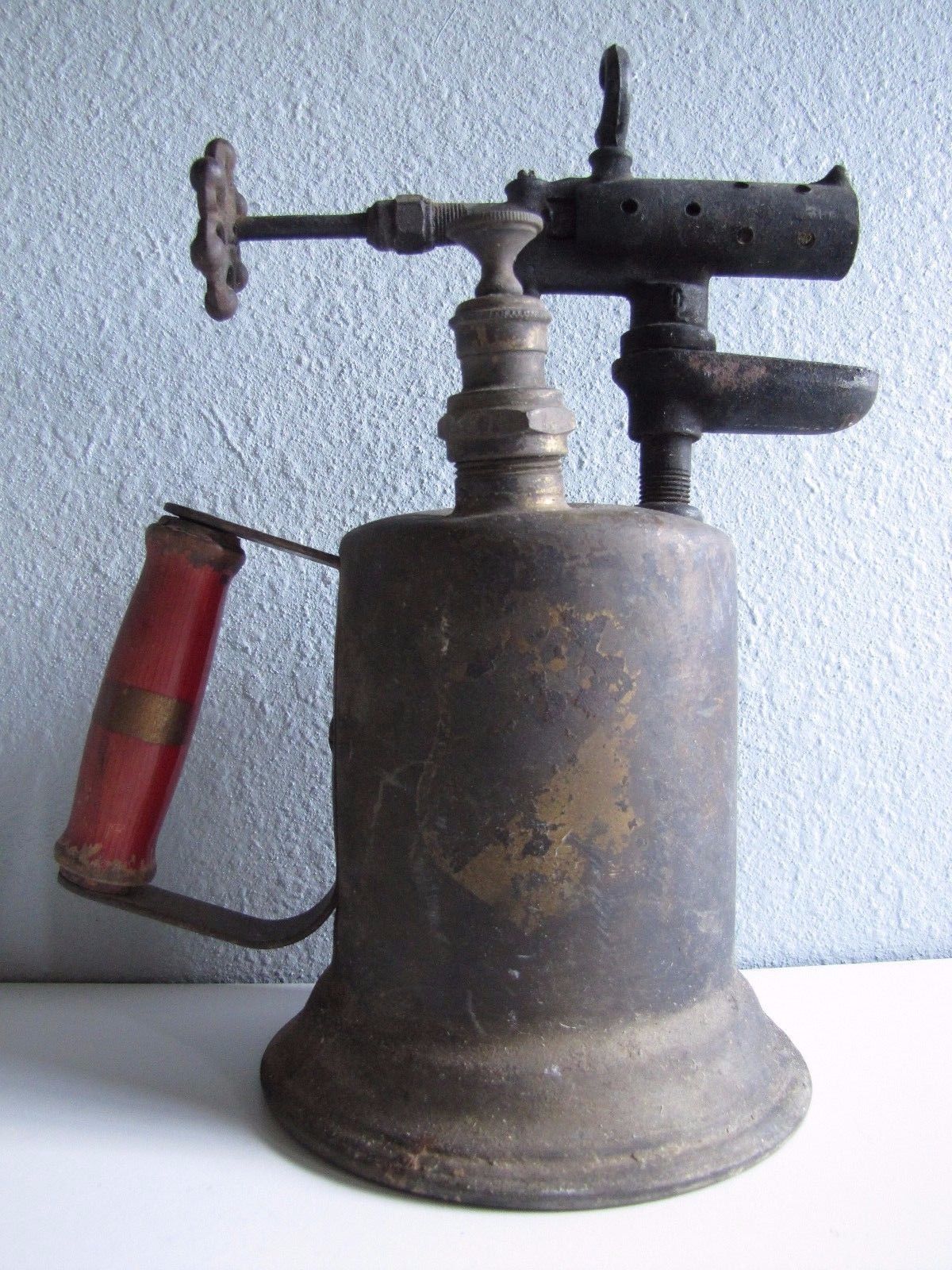 VINTAGE BRASS BLOW TORCH CLAYTON AND LAMBERT MFG Co Jan 4 1924 Blowtorches, Soldering