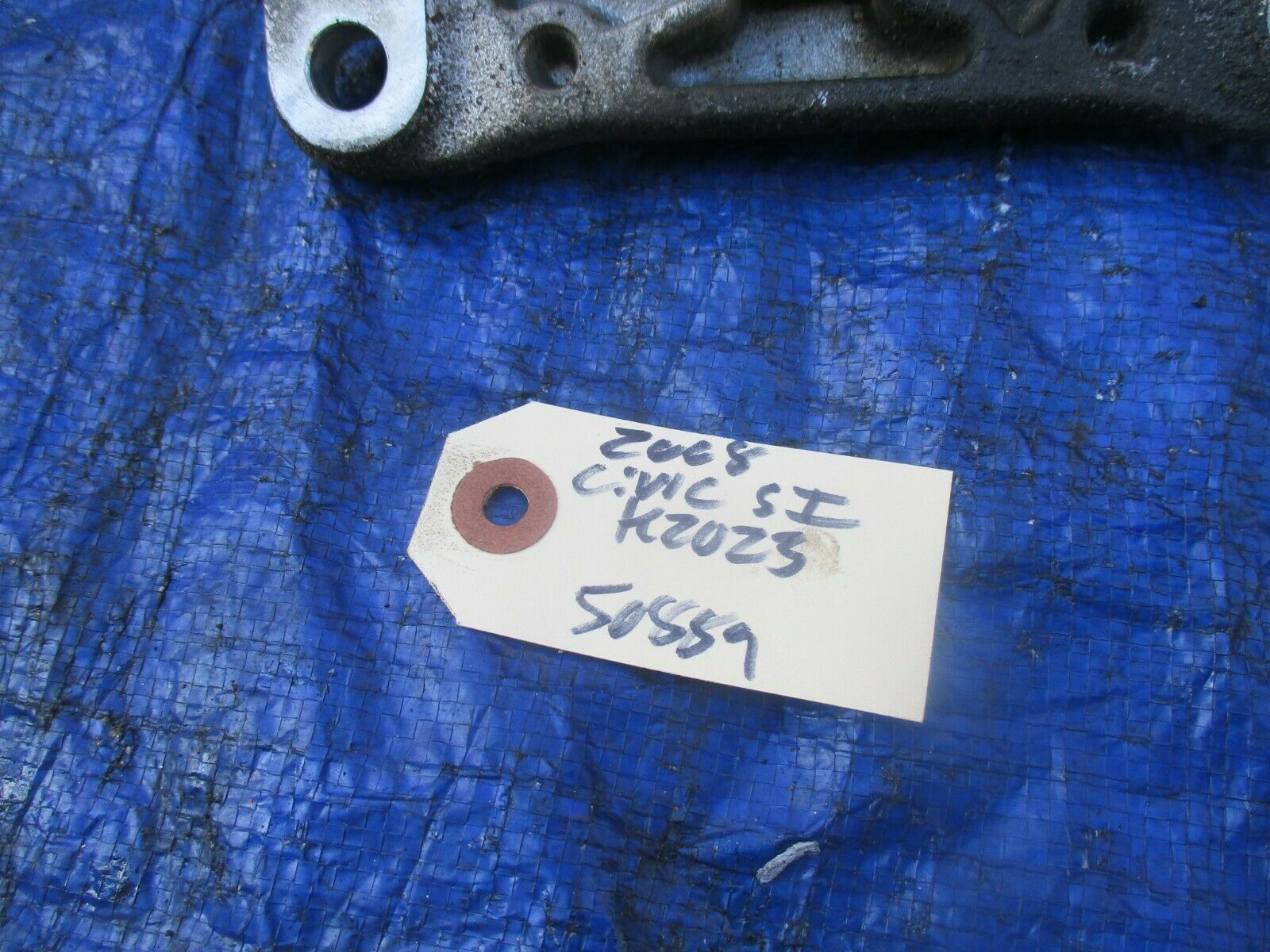 0611 Honda Civic K20Z3 oil pan mounting bracket OEM motor mount