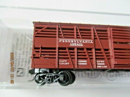 Micro-Trains # 03500231 Pennsylvania 40' Despatch Stock Car w/Cattle Load (N) image 2
