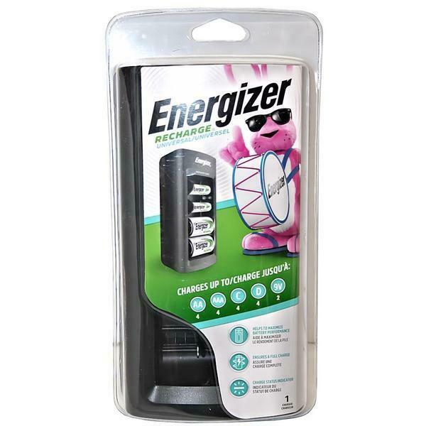 Energizer Family Battery Charger, Multiple Battery Sizes Battery Chargers