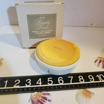 Avon Beauty Dust Refill with Puff 6 oz NEW Unused Body Powder TIMELESS O... - $16.44