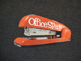Office Space Movie Stapler Gray T Shirt XL - $9.89