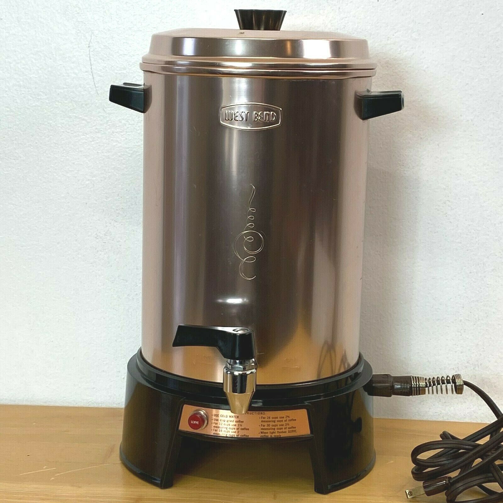 West Bend Coffee Maker (1960s): 1 listing