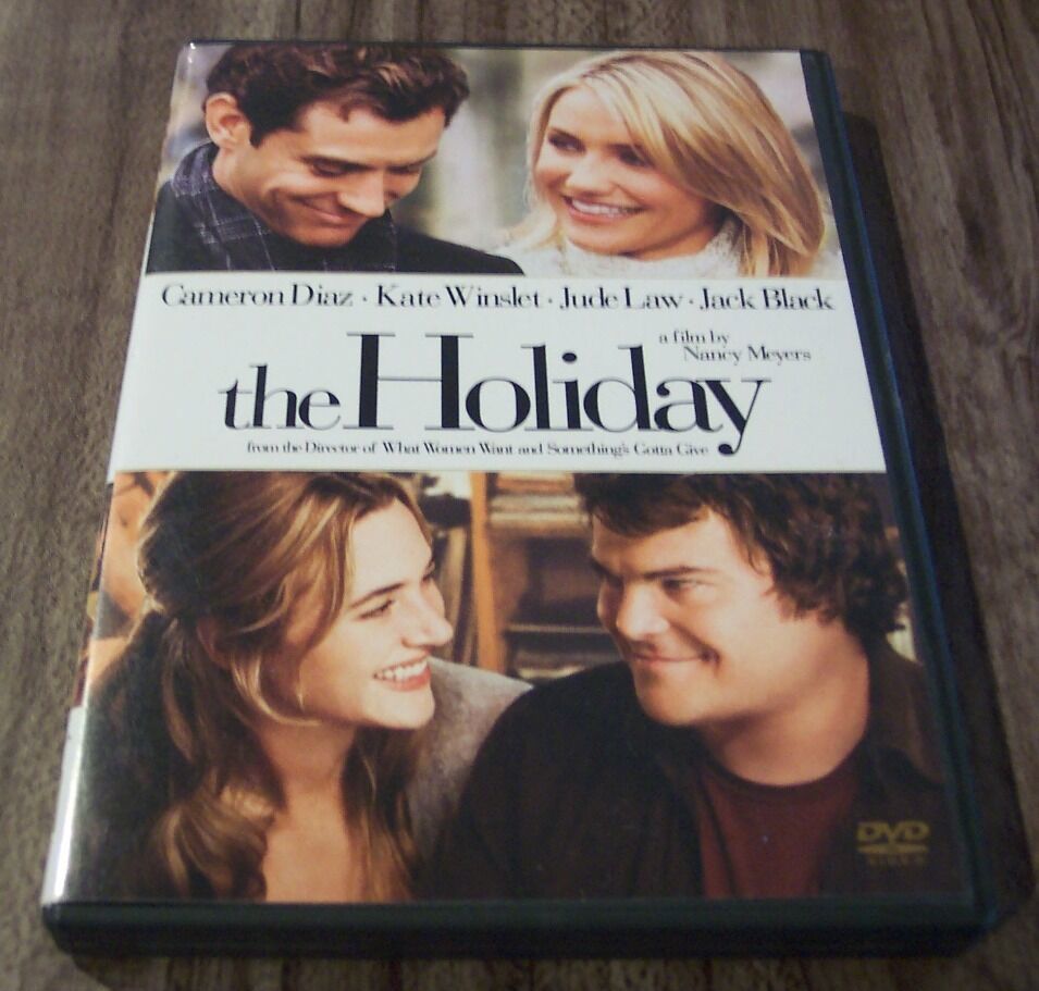 The Holiday DVD Cameron Diaz Kate Winslet Jude Law Jack Black - DVDs ...