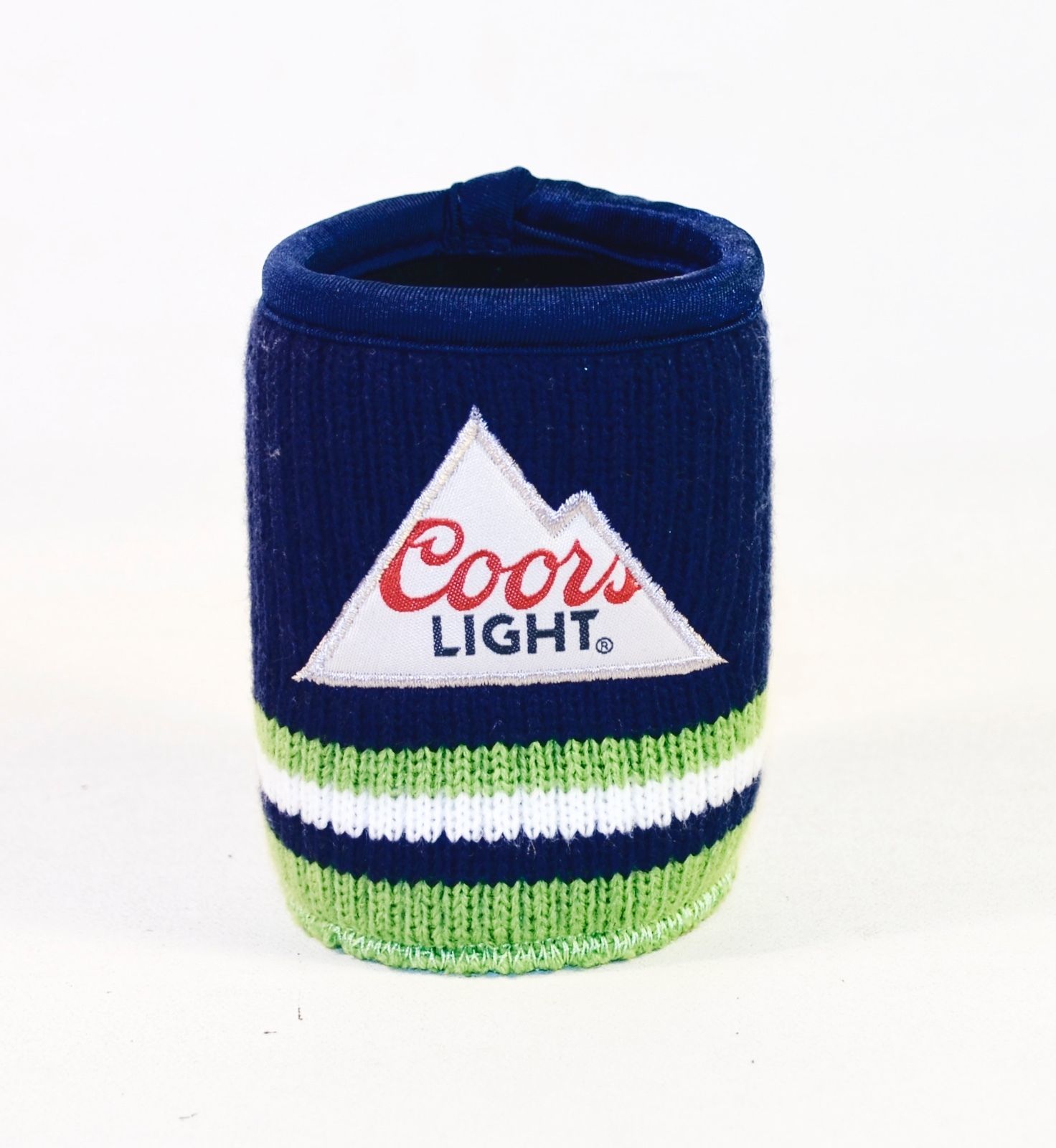 2 Coors Light Foam Beer Coozies /"Born In The Rockies/" Gray Outdoor Drink Coozie