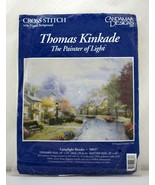 Candamar Designs Thomas Kinkade Lamplight Brooke Cross Stitch Kit - NEW ... - $18.95