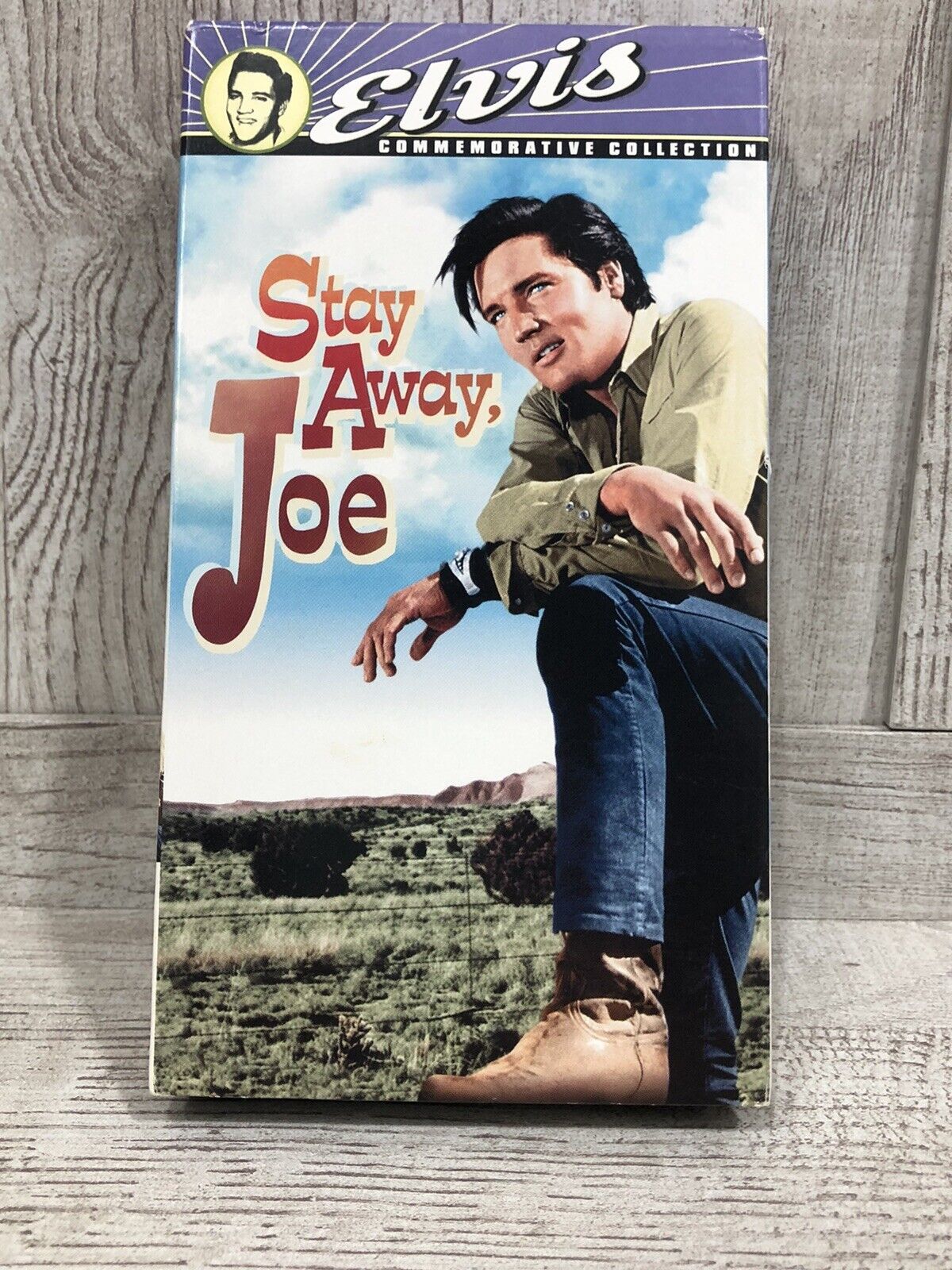 Elvis Presley Commemorative Stay Away Joe VHS 1997 GUC VHS Tape - VHS Tapes