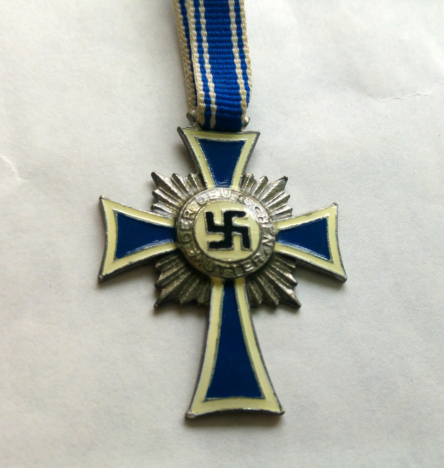 WW2 German mother cross medal Medals, Pins & Ribbons