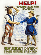 Vintage POSTER.Home wall.New Jersey Uncle Sam.Wall art interior Décor.1081 - $11.88+