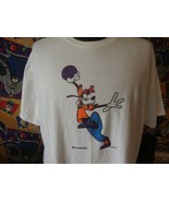 Vintage Walt Disney Goofy Brunswick Bowling Ball T Shirt XL  - $118.80