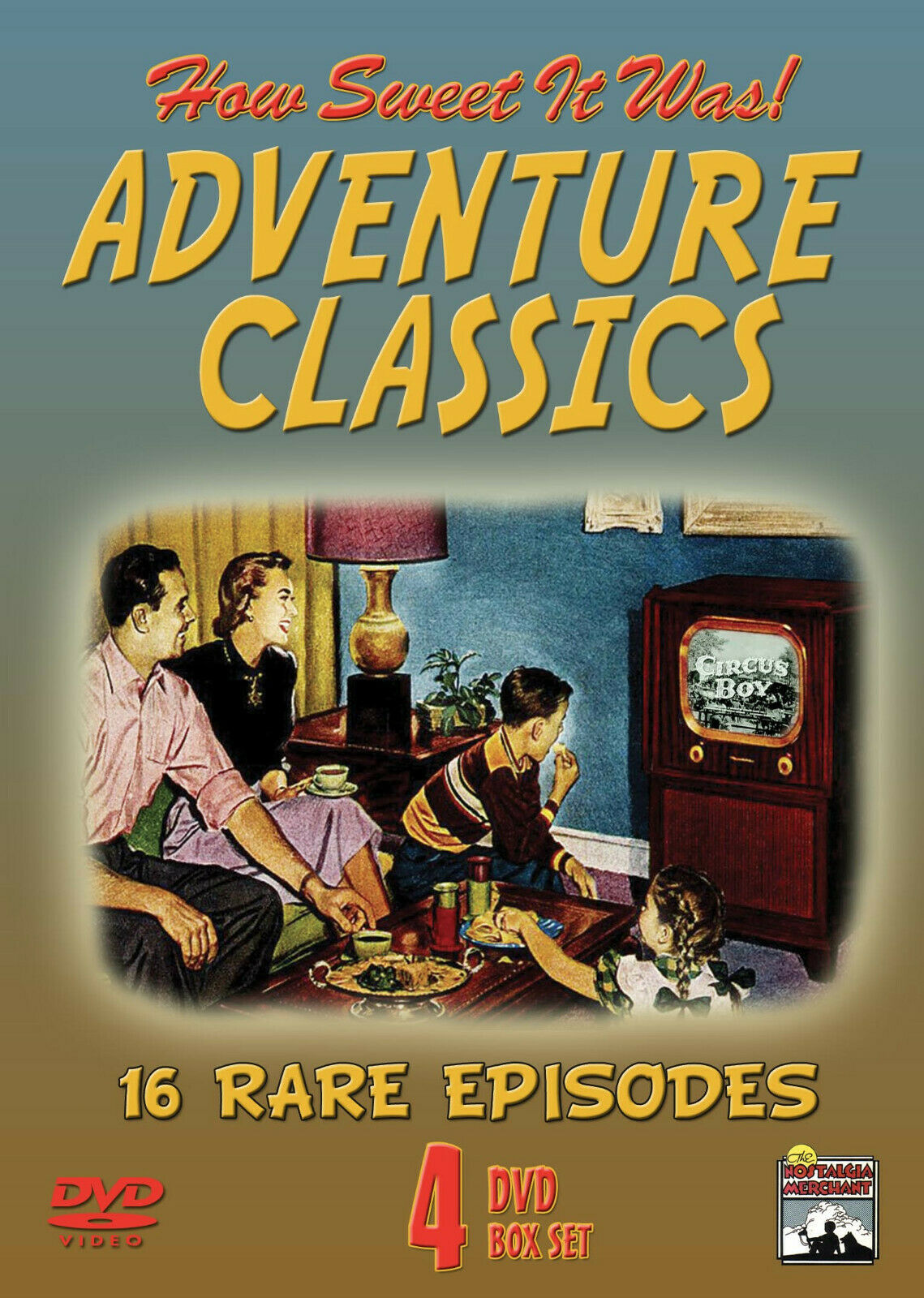 ADVENTURE CLASSICS Rare TV Shows DVD, HD DVD & Bluray