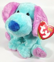 Ty KOOKIE PLush Beanie Circus Puppy Dog Bean Bag Stuffed Animal Retired 2003  - $18.99