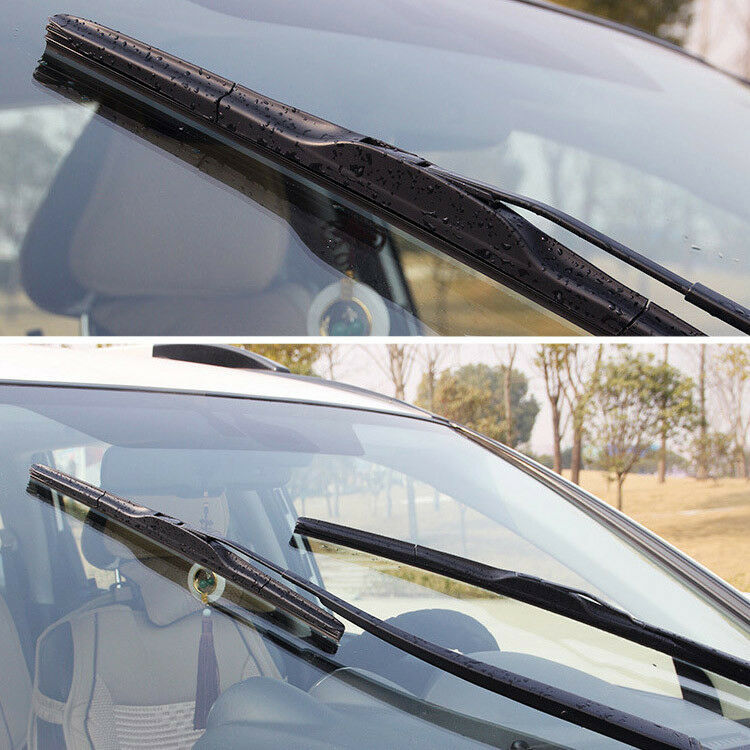 2pcs soft rubber windscreen front windshield wiper blades For LEXUS ...