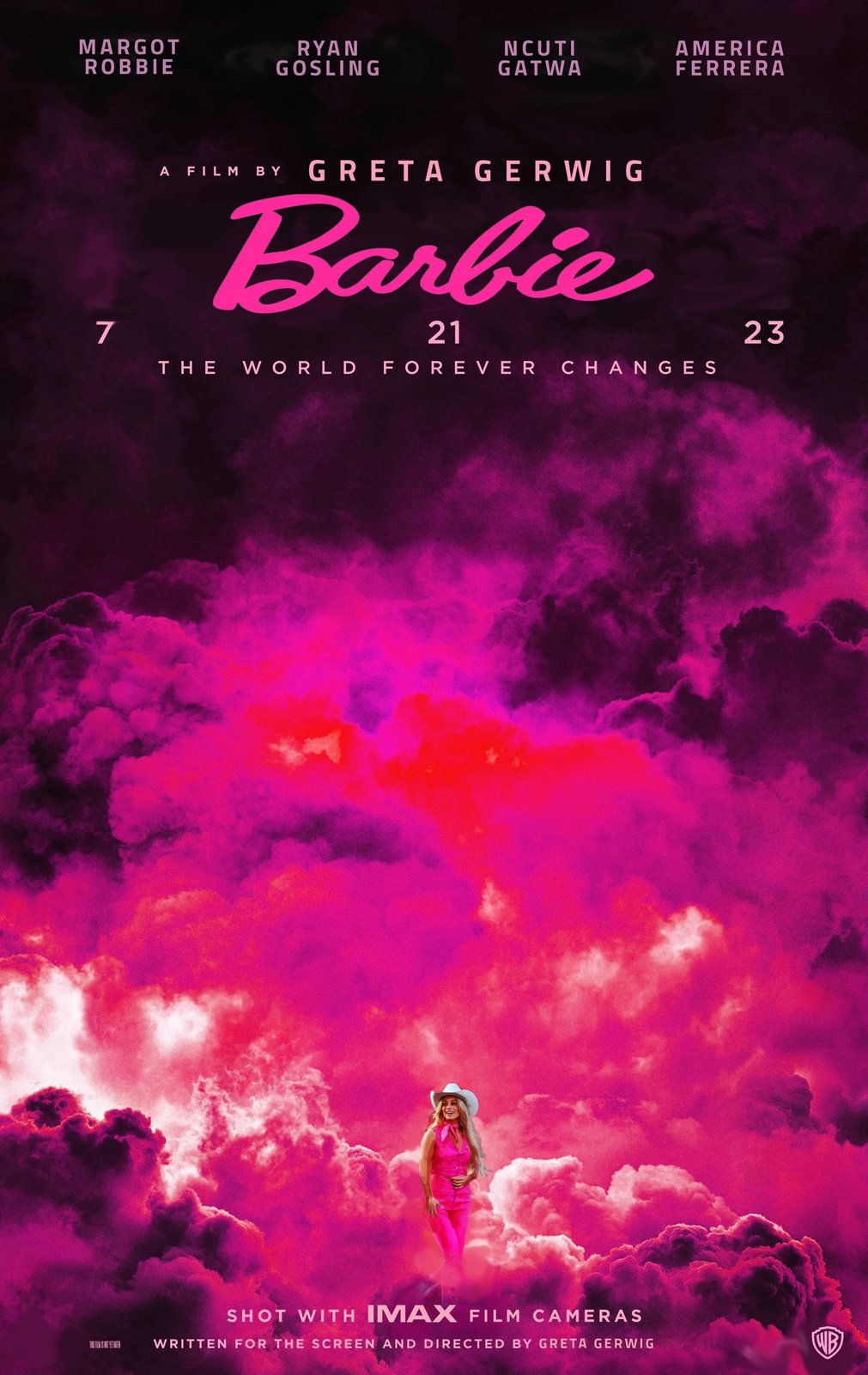 Barbie Movie Poster Margot Robbie Ryan and similar items