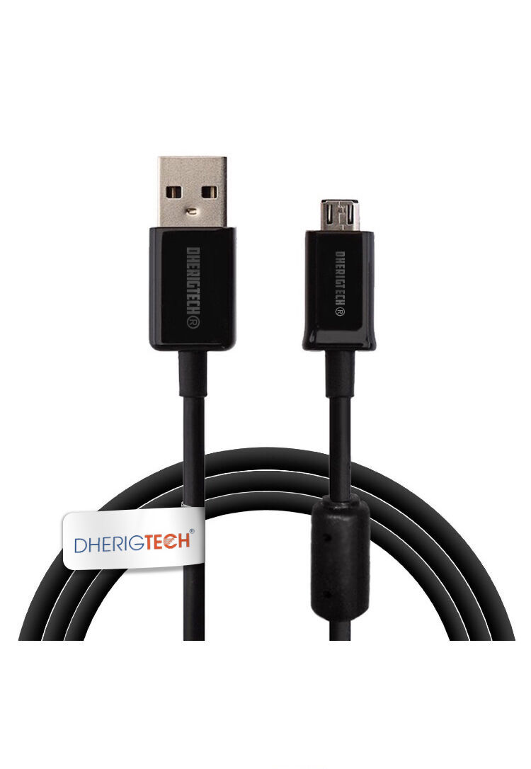 USB Data & Charging Cable For Sony Cybershot DSC-HX80, A6300, ILCE-6300 Cameras