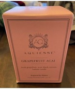 Aquiesse Grapefruit Acai Luxury Scented Candle - 6.5 oz new in box - $39.60