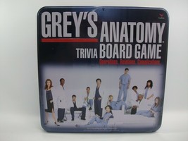 Grey&#39;s Anatomy Trivia Board Game Metal Tin No Instructions 8817 Cardinal... - $23.39