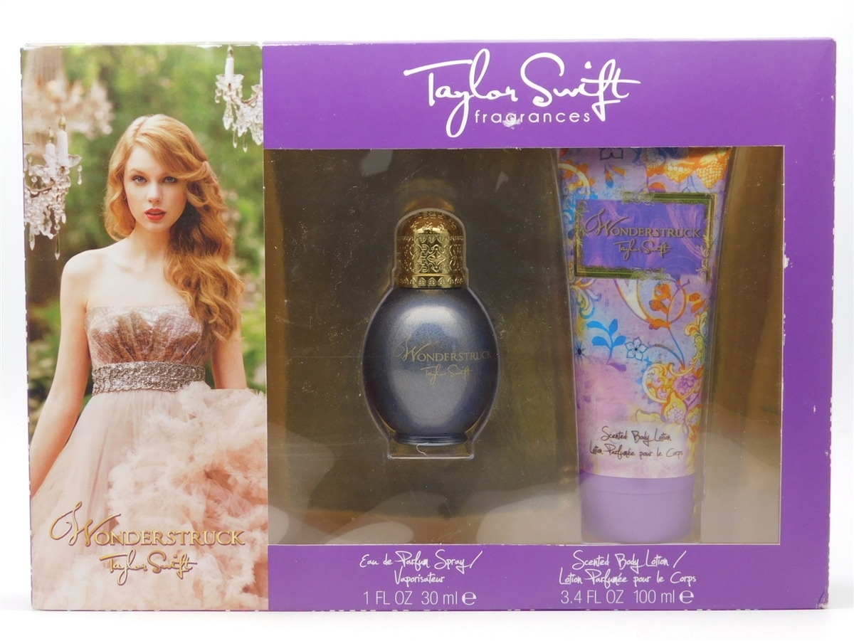 Taylor Swift Wonderstruck Bath and Body Gift Set: Scented Bath Gel 1.7 ...