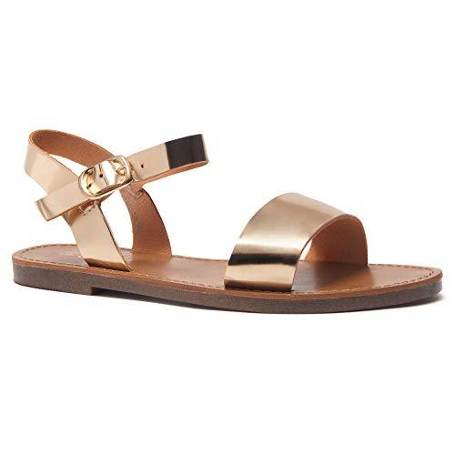 flat sandals one strap