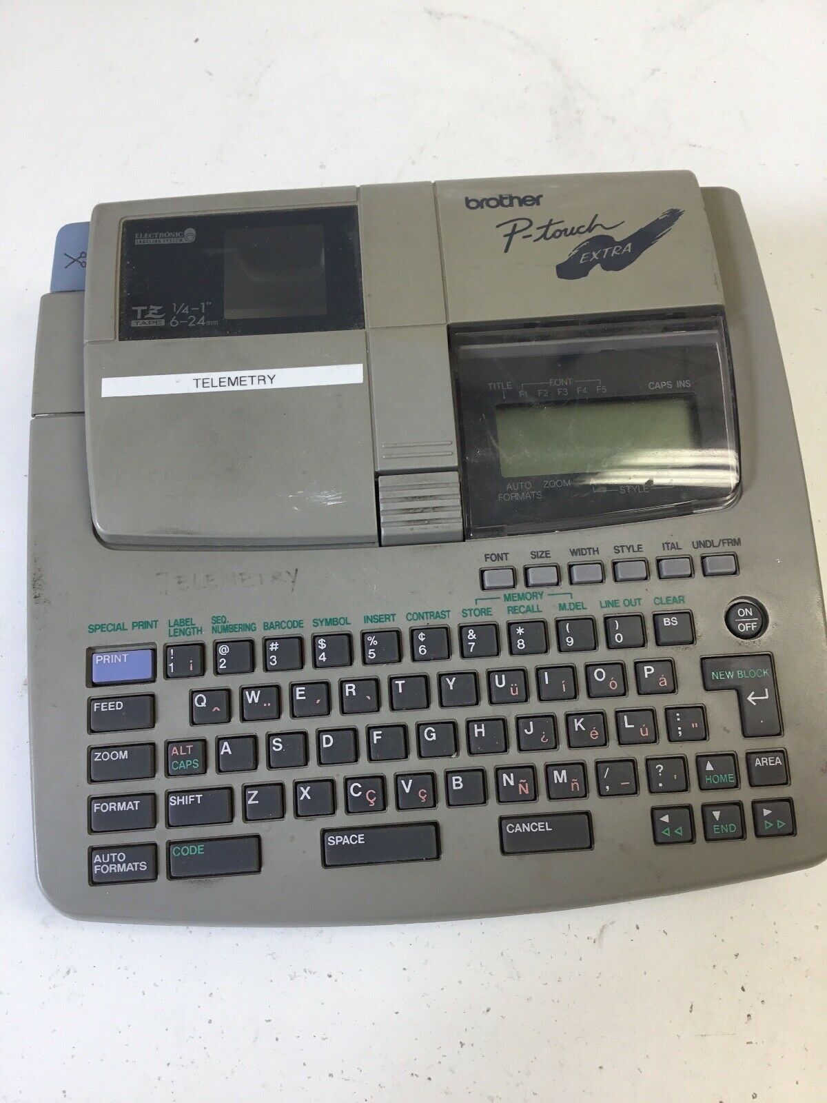 Brother Ptouch Extra (PT540) Label Maker, Printer Only, Works Good