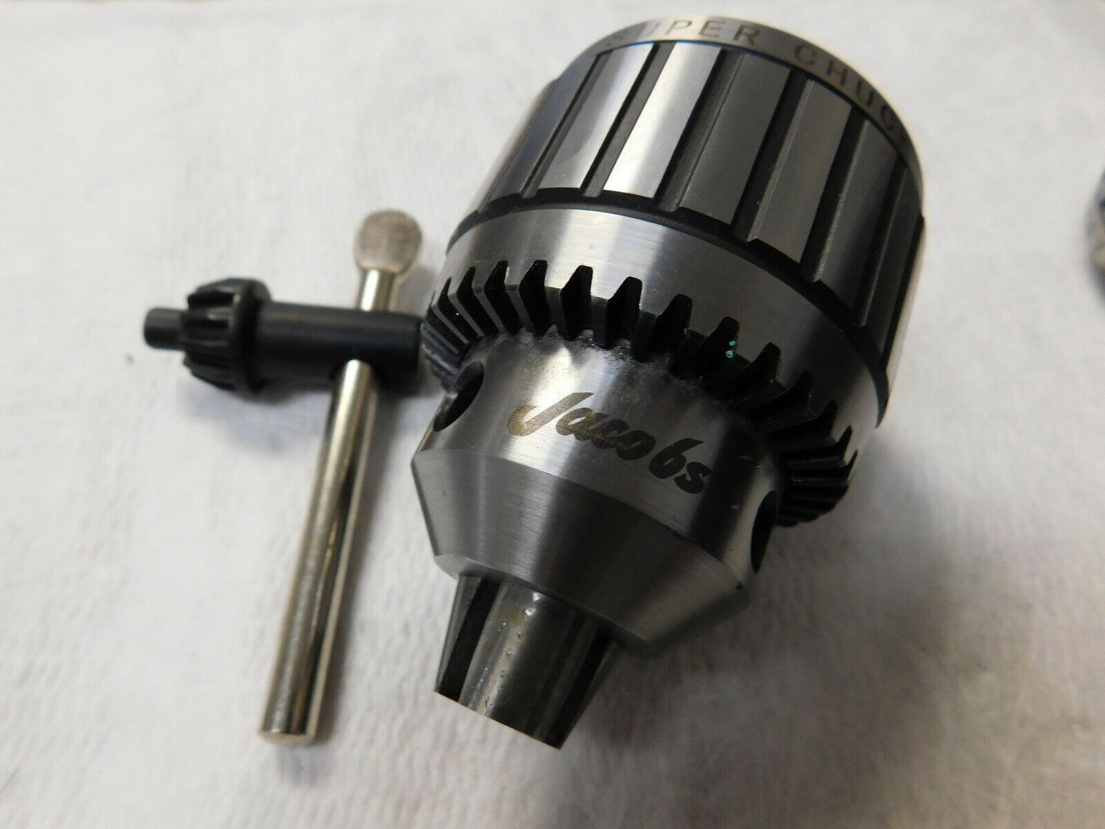 Jacobs JT3 0 to 1/2" Capacity Tapered Mount Drill Chuck JCM30221