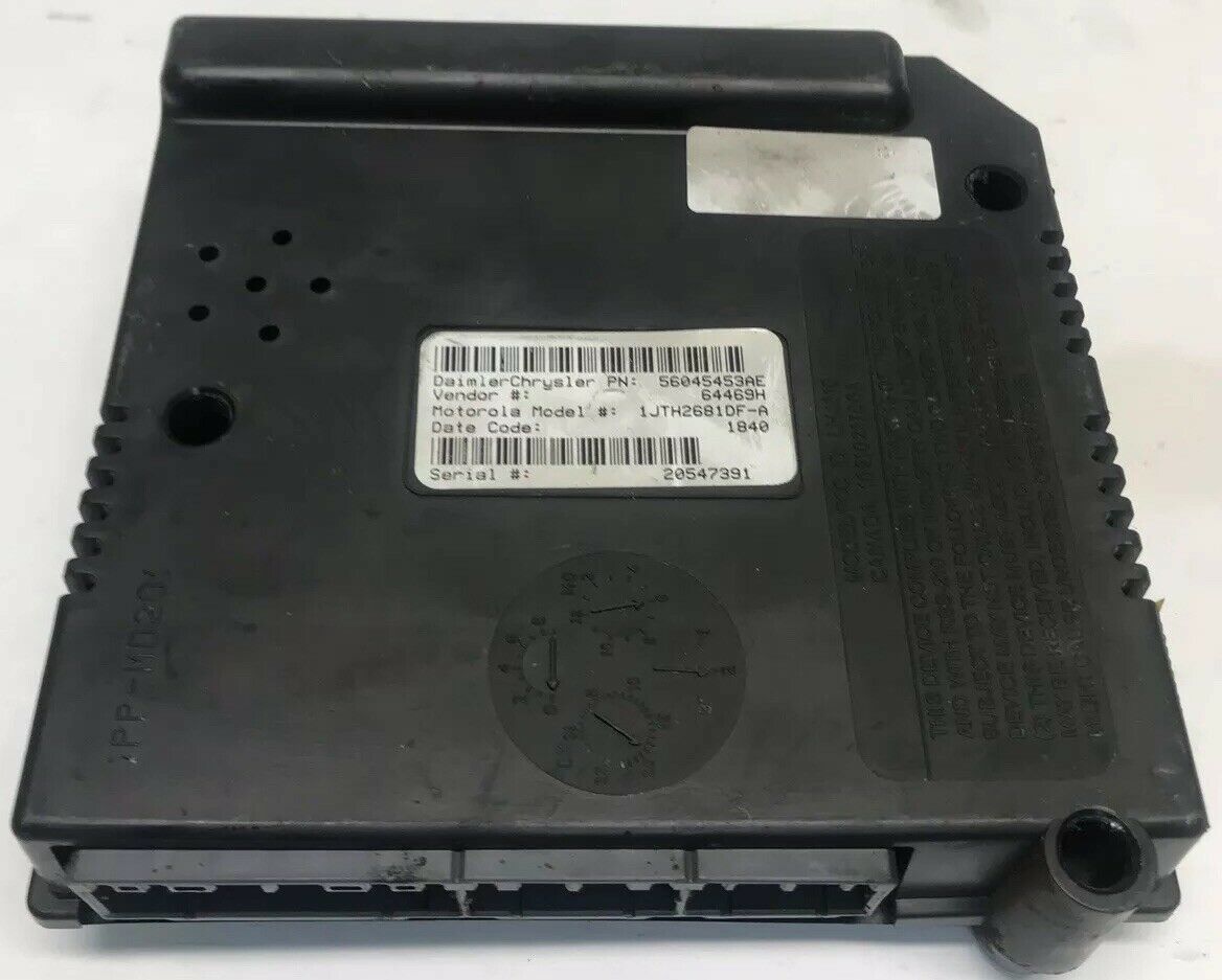 2001 02 2003 Dodge Durango CTM BCM Central Timing Module 56045453AE