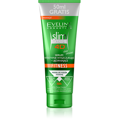Eveline Slim Extreme 4D Serum Intensely Slimming Firming Sensitive Skin 250ml