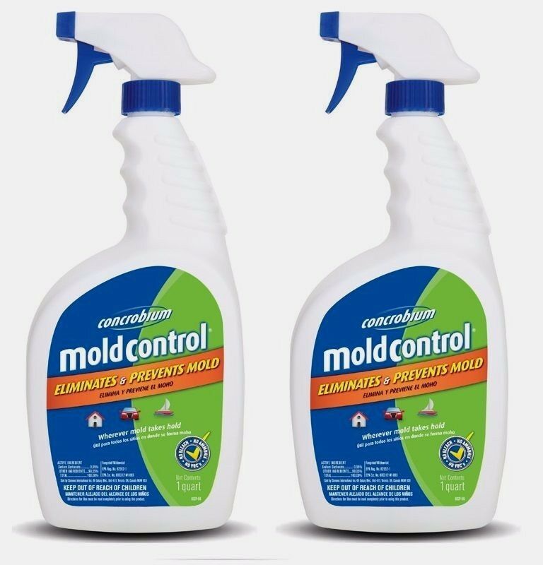 2 CONCROBIUM 32oz Mold Control Trigger Spray Siamons 025/326 Kills Prevents Rv's