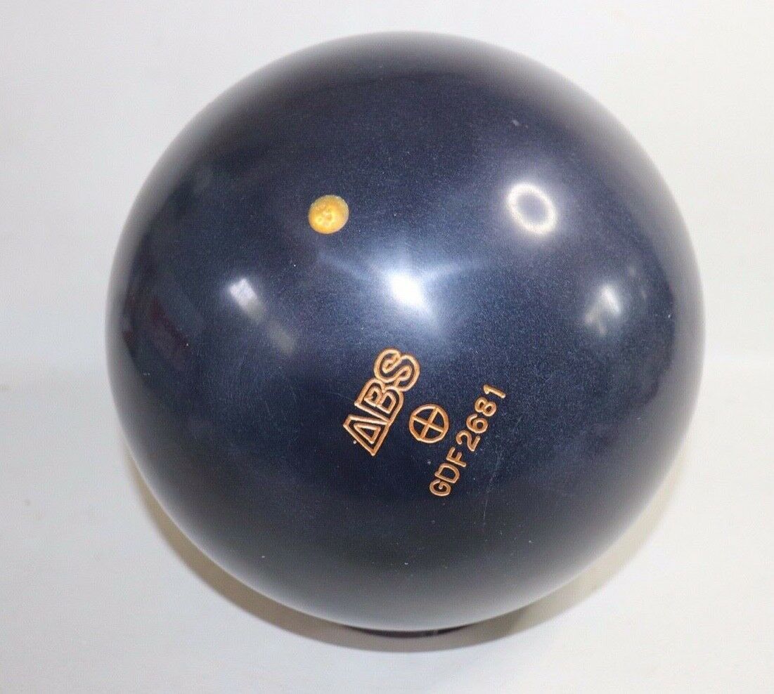 vintage undrilled Nanodesu Bowling Ball 16lbs - Balls