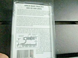 Micro-Trains Stock # 00502000 (890) HOn3 Arch Bar Trucksd w/o Coupler  image 3